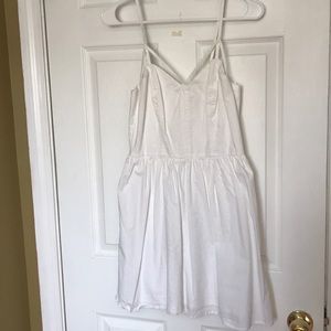 White Cotton Dress